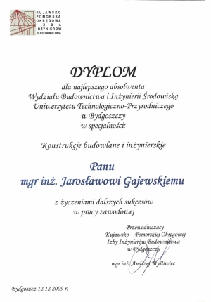 Dyplom od OIIB